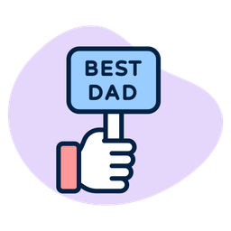 Best Dad  Icon