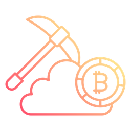 Cloud mining  Icon