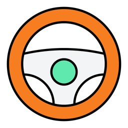 Car steering wheel  Icon