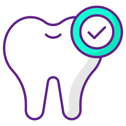 Verifique os dentes  Ícone