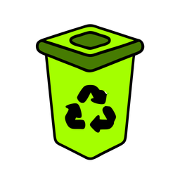 Tacho de reciclaje  Icono