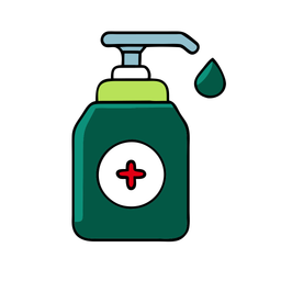 Hand sanitizer  Icon