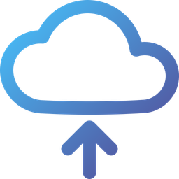 Cloud upload  Icon