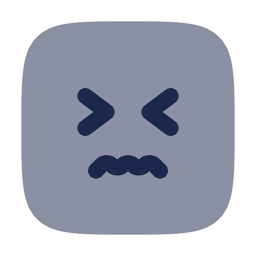 Confounded Square  Icon