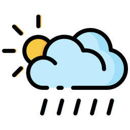 Convectional rain  Icon