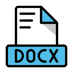 Docx microsoft word  Icon