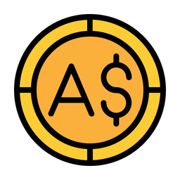 Dolar australia aud  Icon