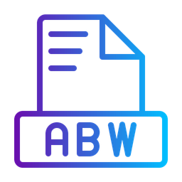 Abw abiword document  Icon