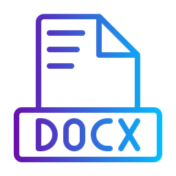 Docx microsoft word  Icon