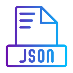 Json javascript object notation  Icon