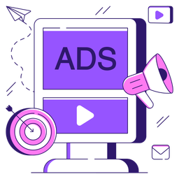 Ads marketing  Icon