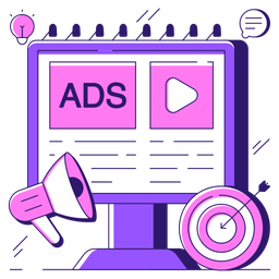 Ads marketing  Icon