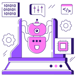 Robot en línea  Icono