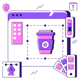 Disposable cup designing  Icon