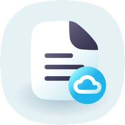 Cloud document  Icon