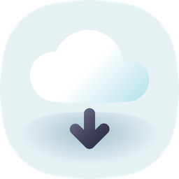 Cloud download  Icon