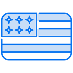 American flag  Icon