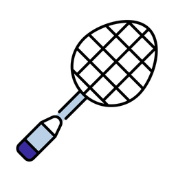 Raquete de badminton  Ícone