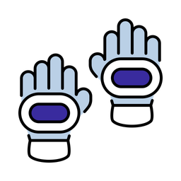 Cricket gloves  Icon