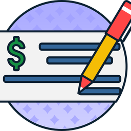 Cheque  Icon