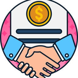 Financial partnership  Icon