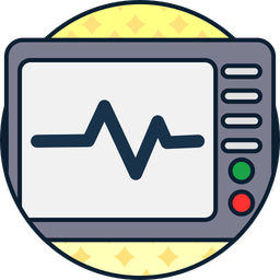 Ecg machine  Icon