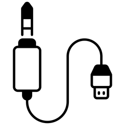 Audio-Buchse  Symbol