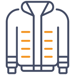 운동용 재킷  아이콘