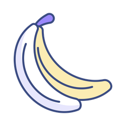 Banane  Icône