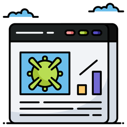 Coronavirus Stats  Icon