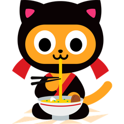 Foodie ninja kitty  Icon