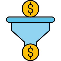 Dollar Sales Pipeline  Icon