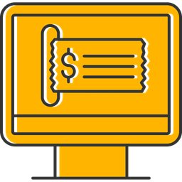 Elektronisches Ticket  Symbol