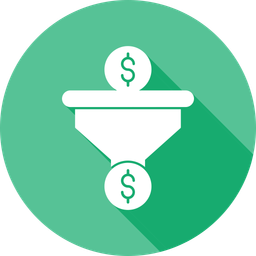 Dollar Sales Pipeline  Icon