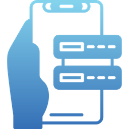 Almacenamiento de datos  Icono