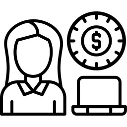 Freiberufliche Tätigkeit  Symbol