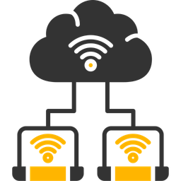 Servicio de almacenamiento en la nube  Icono