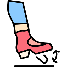 Ankle Flex  Icon