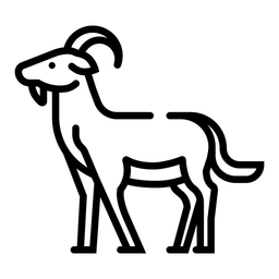 Ziege  Symbol