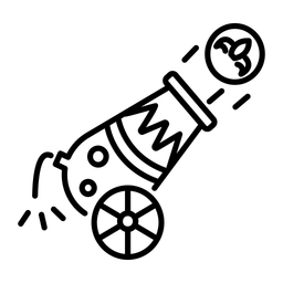 Kanonenschuss  Symbol