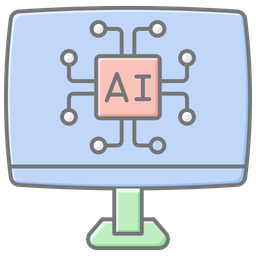 Computador artificial  Ícone