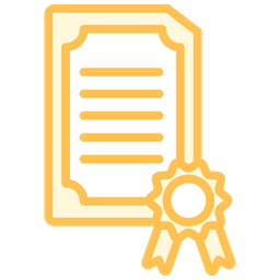 Certificate  Icon