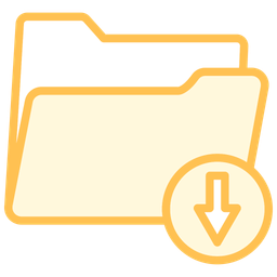 Download Folder  Icon