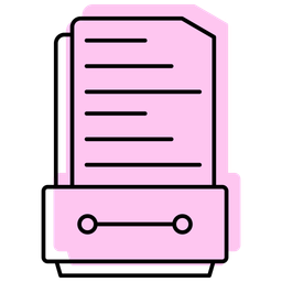 Document Drawer  Icon