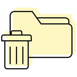 Delete Folder  Icon