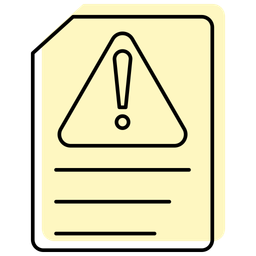 Document Error  Icon