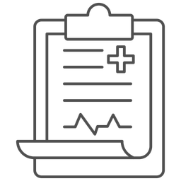 Medizinische Diagnose  Symbol