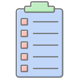 Agenda List  Icon