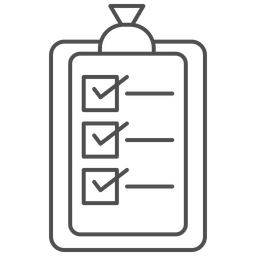 Meeting Checklist  Icon