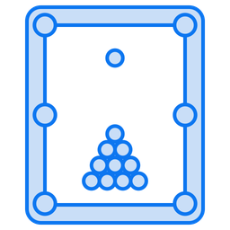 Billiard-Tisch  Symbol